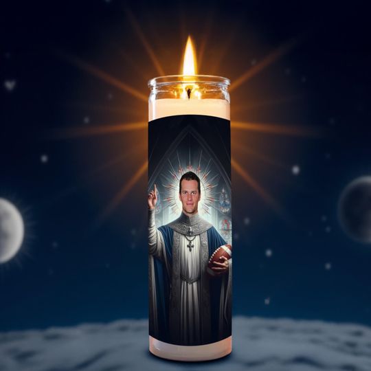 Discover Tom Brady Celebrity Prayer Candle
