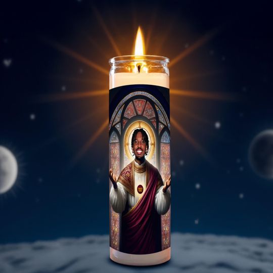 Discover Jayden Daniels Celebrity Prayer Candle