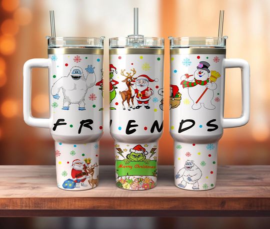 Discover Cartoon Christmas 40oz Tumbler, Cartoon Characters 40oz, Cartoon Movies Christmas 40oz Tumbler