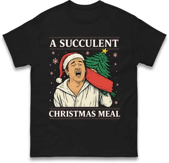 Discover Succulent Christmas Meal T-Shirt, Funny Democracy Meme Tee