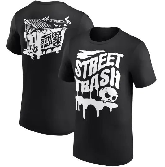 Discover The Judgment Day Street Trash Dumpster Unisex 3D T-Shirt Black