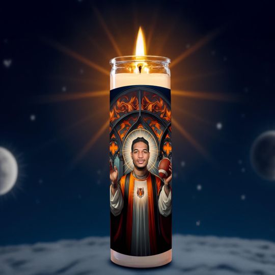 Discover Jamar Chase Celebrity Prayer Candle