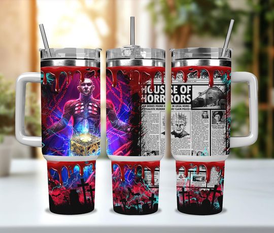 Discover Horror Movies 2025 40oz, Horror Killers 2025 40oz Tumbler, Horror Characters 2025 40oz