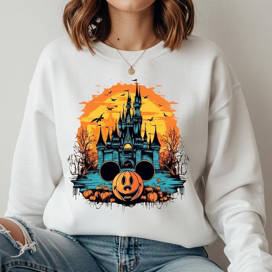 Discover Disney Halloween Sweat, Disney Castle Hoodie, Mickey Ear Hoodie, Halloween Matching Sweater, Disney Trip Sweat, Disneyland Hoodie, Disney