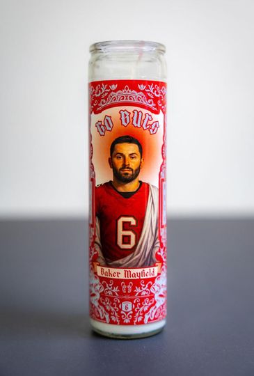 Tampa Bay Buccaneers - Baker Mayfield Prayer Candle