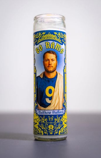 Discover Las Angeles Rams - Matthew Stafford Prayer Candle