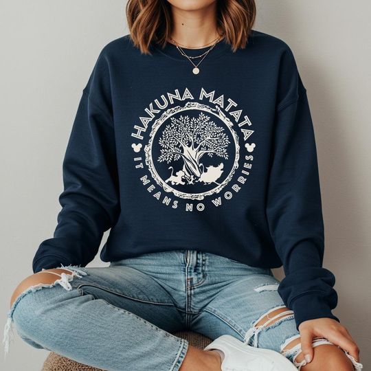 Discover Hakuna Matata Sweatshirt, Animal Kingdom Hoodie, Disney Lion King Sweater, Animal Kingdom Hakuna Matata Sweatshirt, Disney Safari Sweatshirt