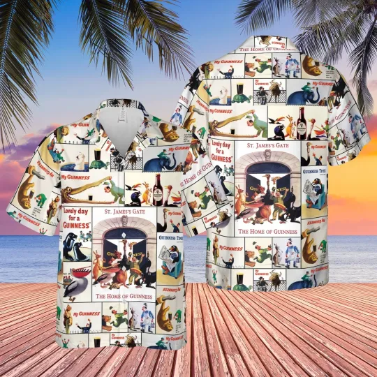 Discover Lovely Day For A Guinness Hawaiian Shirt