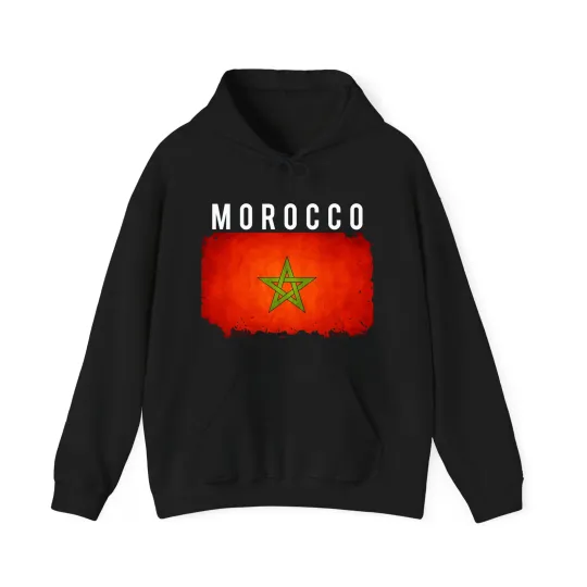 Discover Morocco Hoodie,Morocco Flag Hoodie, Moroccans Hoodie, Moroccans Flag Hoodie