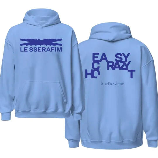 Le Sserafim North American Tour 2025 Double Sided Hoodie