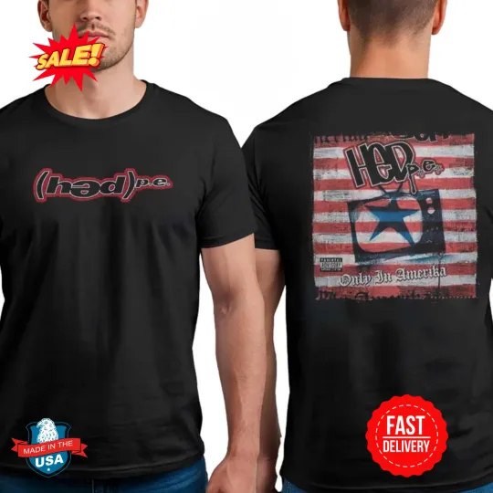 Discover Hed PE Only In America 20th Anniversary Double Sided T-Shirt