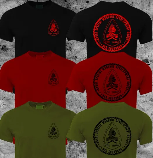 Discover NSWDG Seal Special Forces Red Squad Military T-Shirt