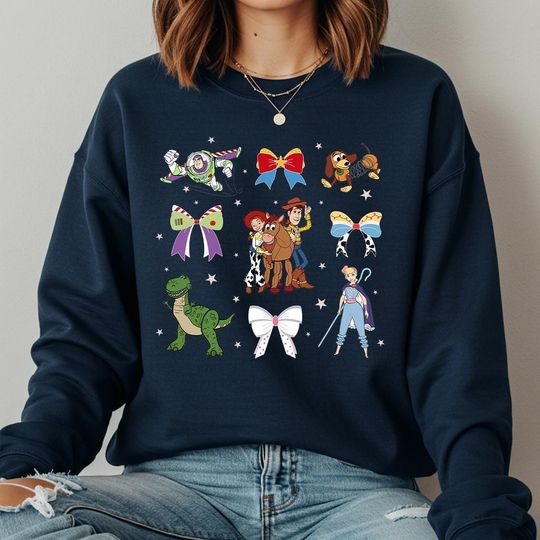 Discover Toy Story Varsity Sweatshirts, Toy Story Gift, Birthday Gift For Disney Fan, Vacation Family Trip Sweater, Toy Story Hoodie, Woody Bo Peep
