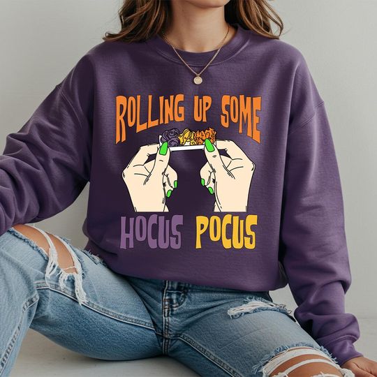 Discover Hocus Pocus Halloween Sweatshirt: Funny Witches Sister Hoodie