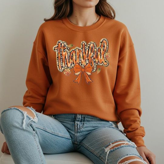 Discover Thankful Coquette Hoodie: Halloween Fall Season, Cozy Design