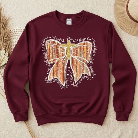 Discover Thankful Coquette Hoodie: Halloween Fall Season, Cozy Design