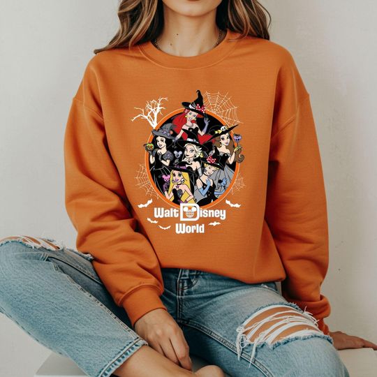 Witch Princess Halloween Hoodie: Trendy Disneyland Sweatshirt