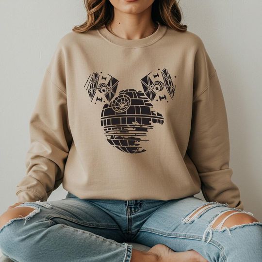 Discover Star Wars Sweatshirt, Star Wars Disney Hoodie, Star Wars Mickey Ear Sweatshirt, Disneyland Sweater, Galaxy's Edge Hoodie, Disney Trip Gifts