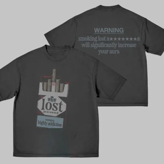 Machine Gun Kelly MGK Lost Americana Smoking Kills Unisex T-Shirt