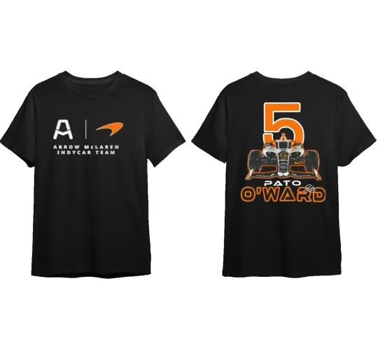 Discover Pato O'Ward 2025 INDY.CAR Racing T-Shirt for Fans