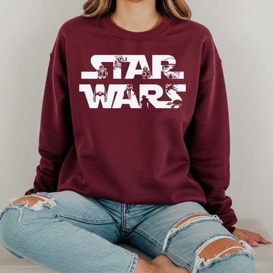 Discover Disney Star Wars Sweatshirt, Disney Star Wars Darth Vader Storm Trooper Sweatshirt, Disneyworld Hoodie, Disney Family Sweatshirts