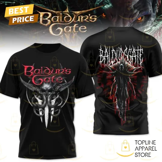 Discover Baldur S Gate 2025 3D T-Shirt