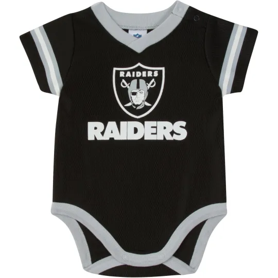 Discover Las Vegas Raiders Baby Dazzle Bodysuit Onesie - Gerber football