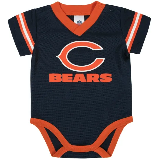 Discover Chicago Football Team Bears Baby Dazzle Bodysuit Onesie - Gerber football
