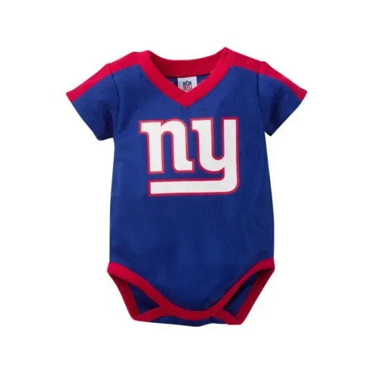 Discover New York Football Team Giants Baby Dazzle Bodysuit Onesie - Gerber football