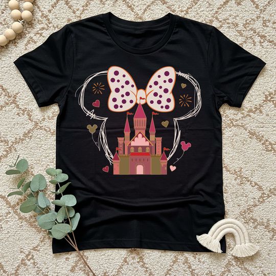 Discover Disney Minnie Castle T-Shirt, Magical Castle T-Shirt, Gift For Beloved