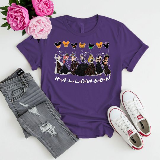 Discover Disney Princess Halloween T-Shirt, Disney Shirt, Halloween Disneyland Tee