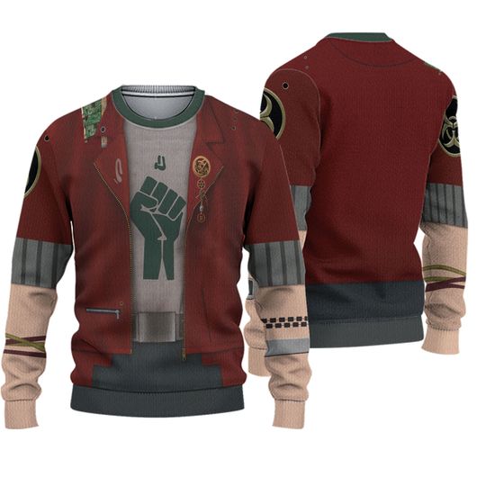 Z-O-M-B-I-E-S 4, Eliza Zambi 3D Sweater, Disney Zombies 4 Cosplay, Dawn of the Vampires Inspired Costume, Zombietown Halloween Outfit