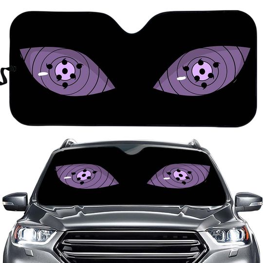 Narutoo Rinnegan Sunshade Car Windshield Protection Auto Accessory