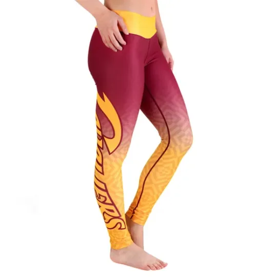 Cleveland Cavaliers Leggings, Gift for Basketball Team