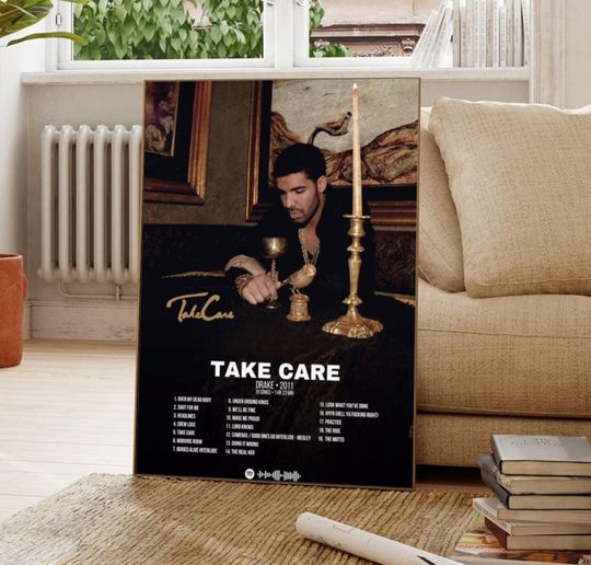 Discover Take care Album Poster, Album Poster, Drake Poster, Poster No Frame