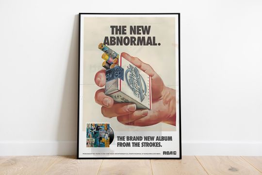 The Strokes Album Cover Poster: Music Wall Art Print