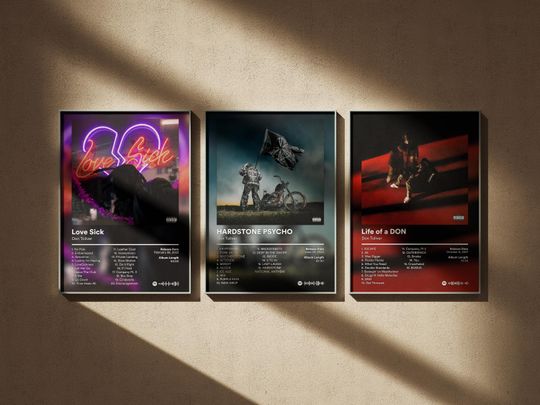 Discover Don Toliver Poster  - Album Cover Wall Decor Set