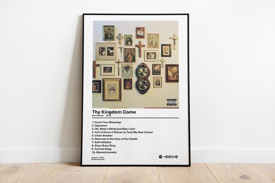 Suicideboys - Thy Kingdom Come Album Poster/ Printable Poster / Album Cover Poster / Music Gift / Music Wall Decor / Album Art