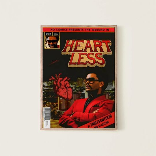 Discover The Weekend Poster, The Weekend Cover Art, Starboy, Trilogy, Weeknds Album Art, The Weekend Album Tracklist Wall Decor