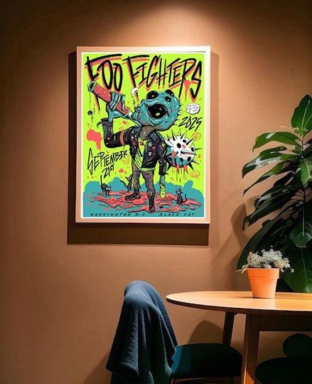 Discover FF Band Fighters September 21 2025 In Washington DC Tour Poster
