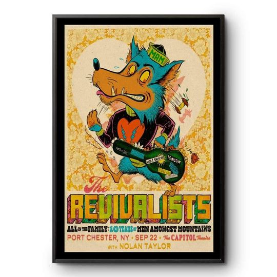 Discover The Revivalists Sep 22, 2025 The Capitol Theatre in Port Chester, NY Poster