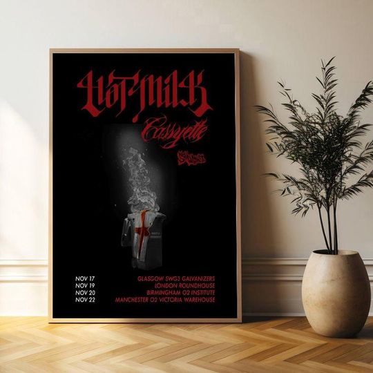 Hot Milk Tour 2025 Poster