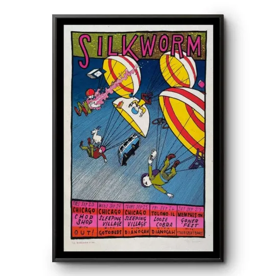 Discover Silkworm Tour September 2025 Poster