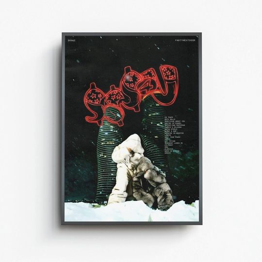 Discover Drake Partynextdoor SSS4U Album High Quality,Drake Partynextdoor  Poster, Music Poster, Album Cover Poster, Wall Decor, Music Gift