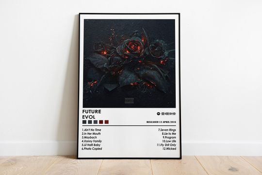 Discover Future Poster Print | Evol Poster | Music Poster | Album Cover Poster | Wall Decor | Music Gift | Room Decor