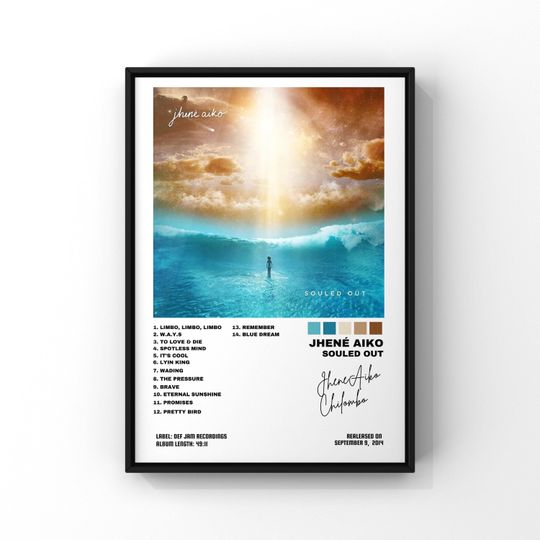 Jhen Aiko - Souled Out Album | Album Cover Poster | Music gift | Music Wall Decor