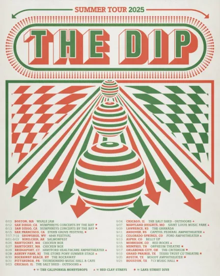 Discover Poster The Dip Summer Tour 2025 Poster, gift fans