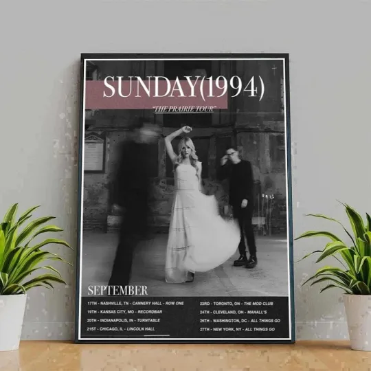 Discover Sunday 1994 The Prairie Sept 2025 Tour Poster