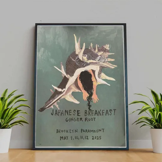 The Melancholy 2025 Tour Japanese Breakfast 2025 Brooklyn, NY Poster
