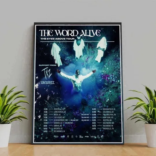 Discover Fall Tour 2025 The Word Alive Poster